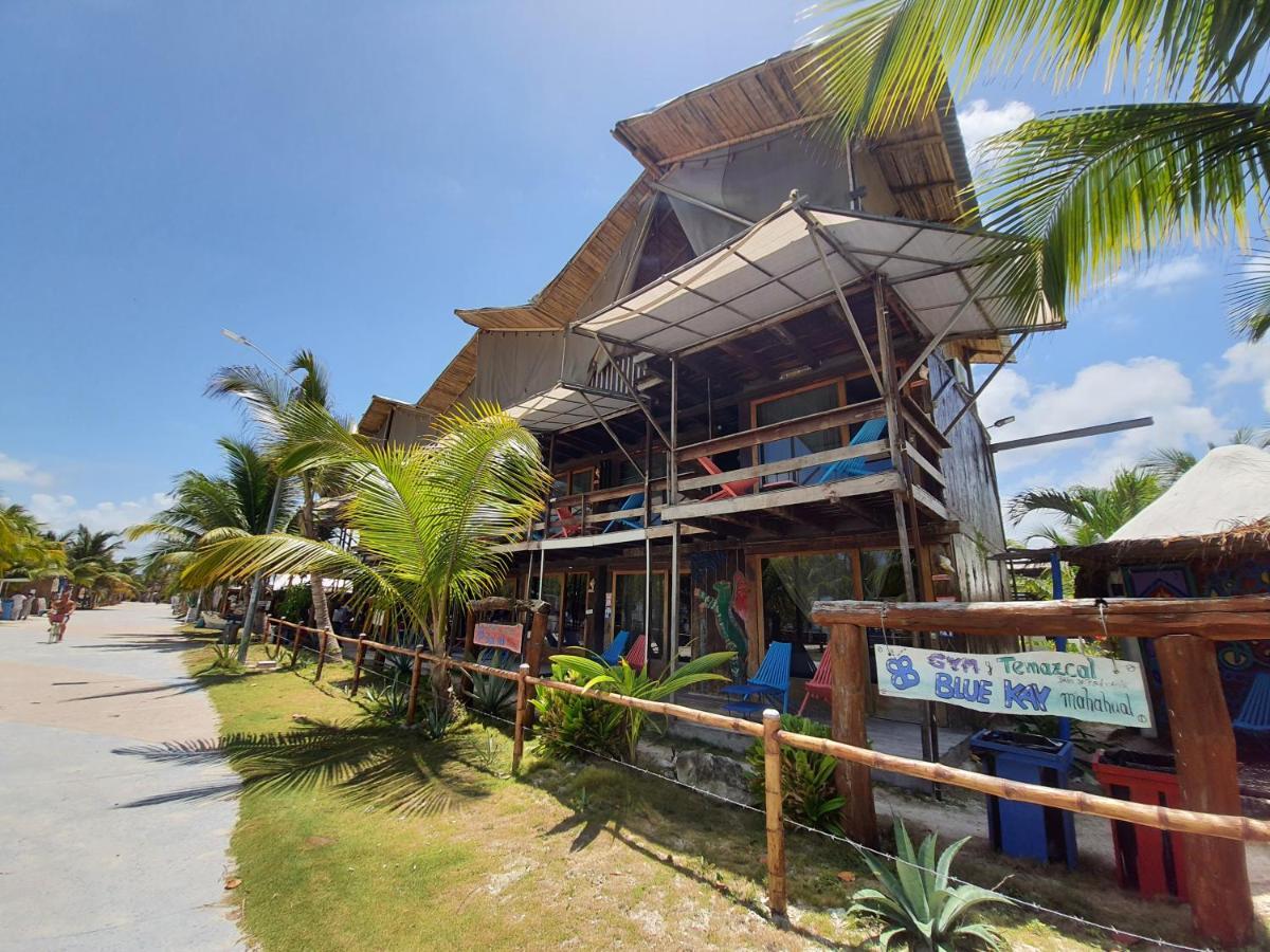 Hotel Eco Cabanas Bluekay Mahahual Exterior foto